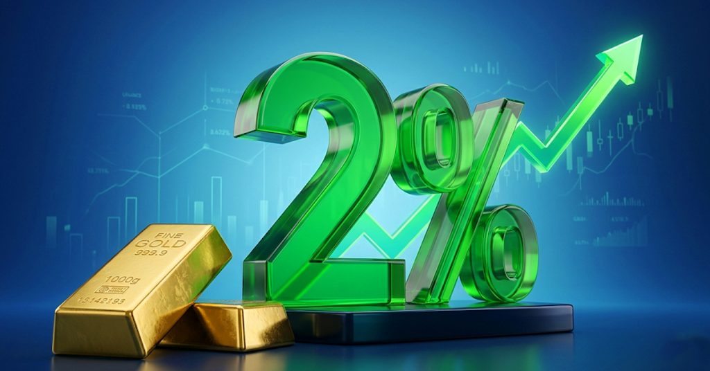 Giá vàng tăng vọt 2% khi Chỉ số USD Index giảm xuống dưới mốc 98.00